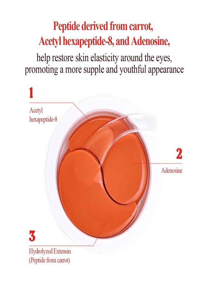 Petitfee 10 DAY Eye Mask Peptide 20pcs (10pairs) - Rejuvenating Eye Patch, Firming Eye with Hydrolyzed Extensin, Peptide, Adenosine, travel friendly, lightweight - Image 3